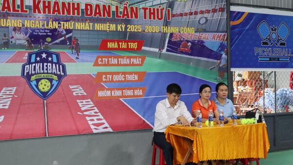 Đăk Pék: Giải thi đấu Pickleball Khánh Đan lần thứ I