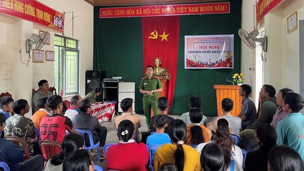 Đăk Pék: Tổ chức tuyên truyền pháp luật quý II năm 2026 tại các thôn trên địa bàn xã