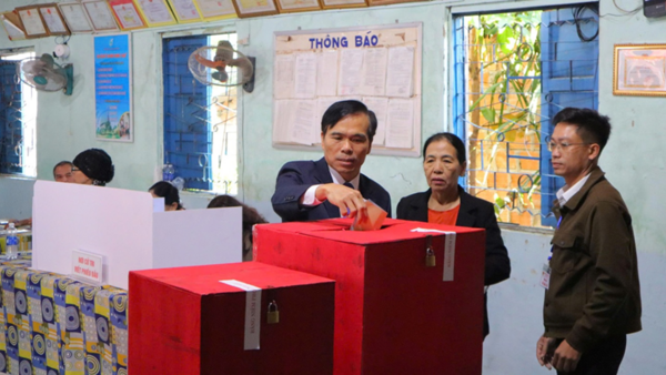 Xã Đăk Pék khép lại ngày hội non sông trong niềm tin và trách nhiệm.