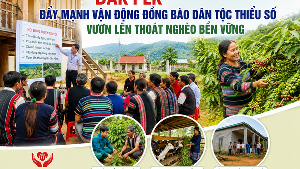 Đăk Pék đẩy mạnh vận động đồng bào dân tộc thiểu số vươn lên thoát nghèo bền vững