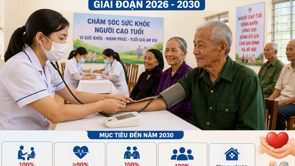 Đăk Pék triển khai chương trình chăm sóc sức khỏe người cao tuổi giai đoạn 2026 - 2030