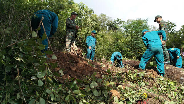Đăk Pék quy tập 03 hài cốt liệt sĩ, trân trọng kính mời Nhân dân đến dâng hương tưởng niệm