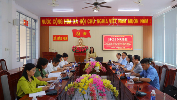 Hội nghị Ban Chỉ đạo chống thất thu ngân sách nhà nước đánh giá tình hình triển khai thu ngân sách nhà trong thời gian qua; phương hướng, nhiệm vụ, giải pháp trong thời gian tới